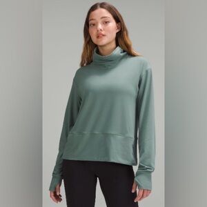Luluemon Ready To Rulu Pullover Forest Size 6